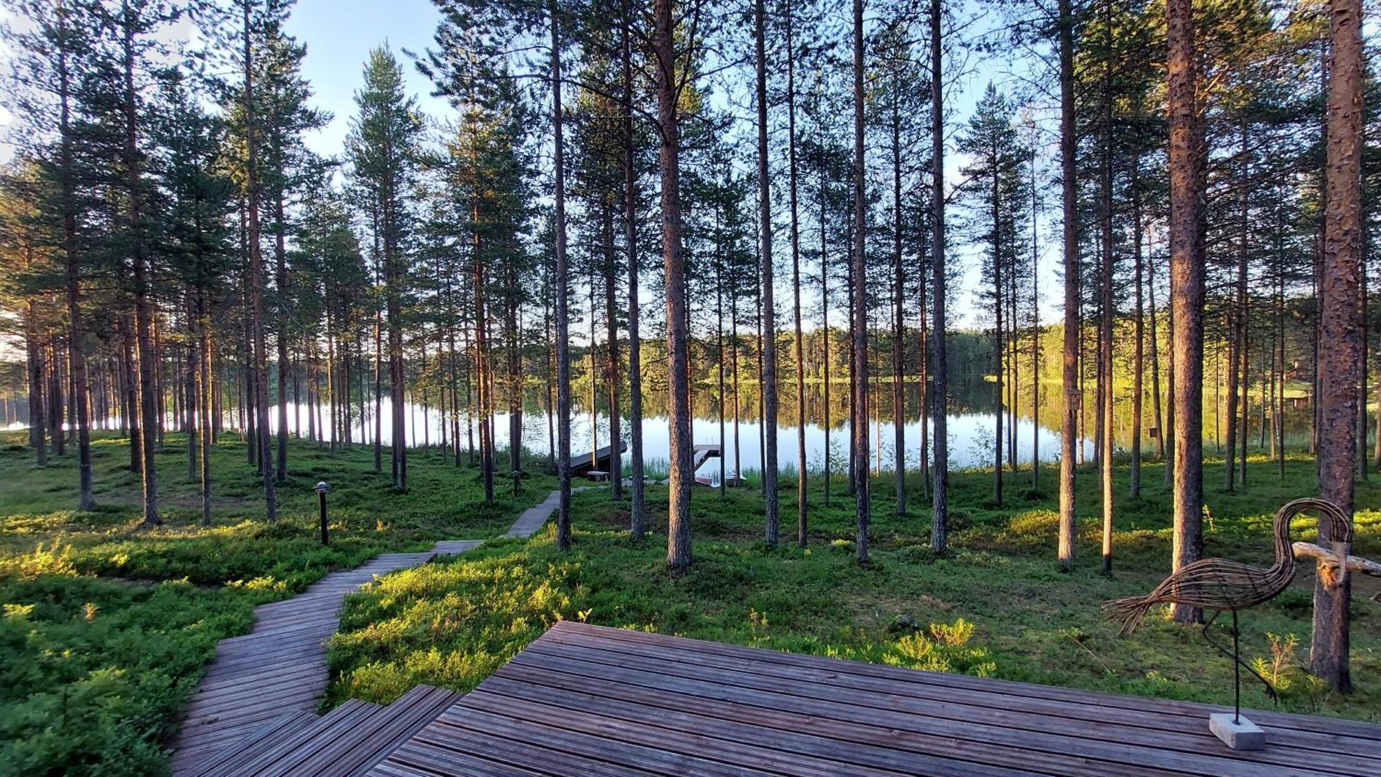 Вилла Harjunranta Куусамо Экстерьер фото