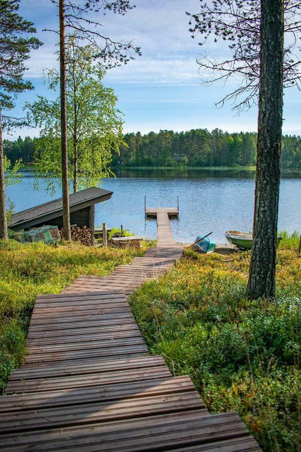 Вилла Harjunranta Куусамо Экстерьер фото